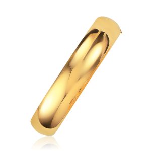 Classic Bangle in 14k Yellow Gold (13.5mm)