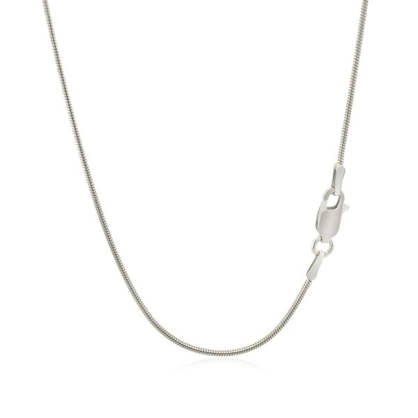 Sterling Silver 1.1mm Snake Style Chain