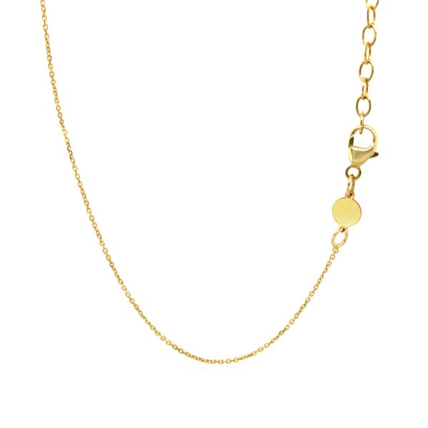 14k Yellow Gold Necklace with Bee Pendant