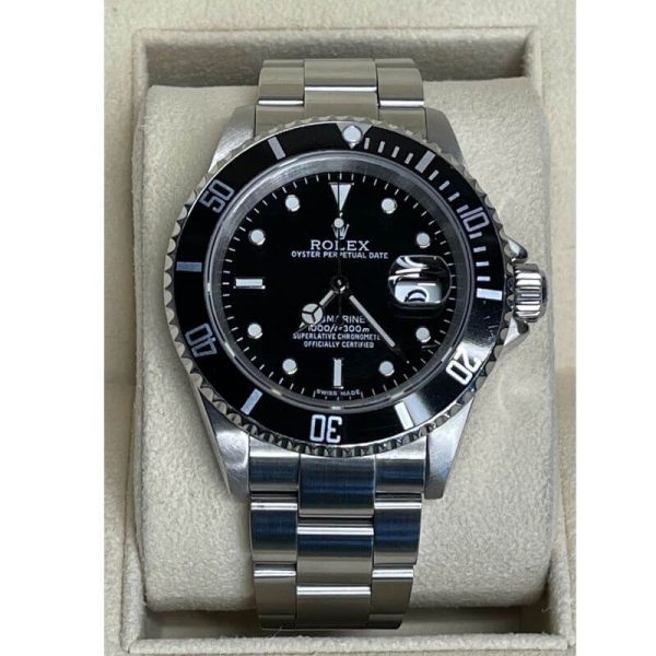 Rolex Submariner 16610 Stainless Steel Black Dial Black Bezel 2005-2006